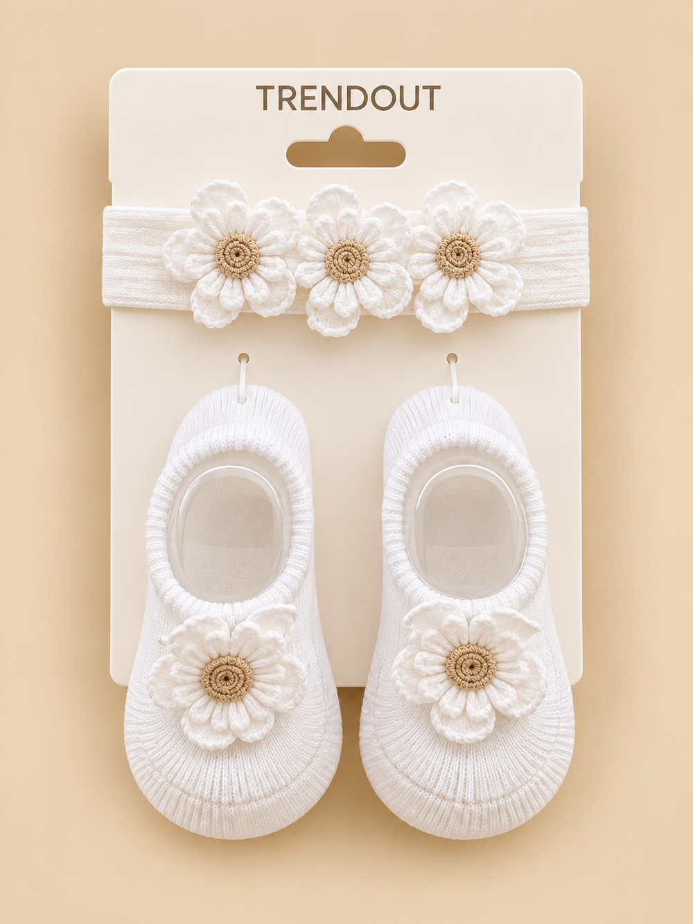 Daisy Bloom Baby Headband & Socks Set