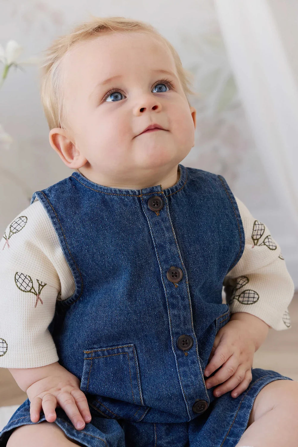 Sorrel Playsuit - Classic Wash Denim