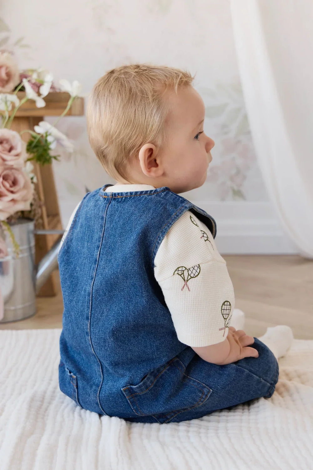 Sorrel Playsuit - Classic Wash Denim