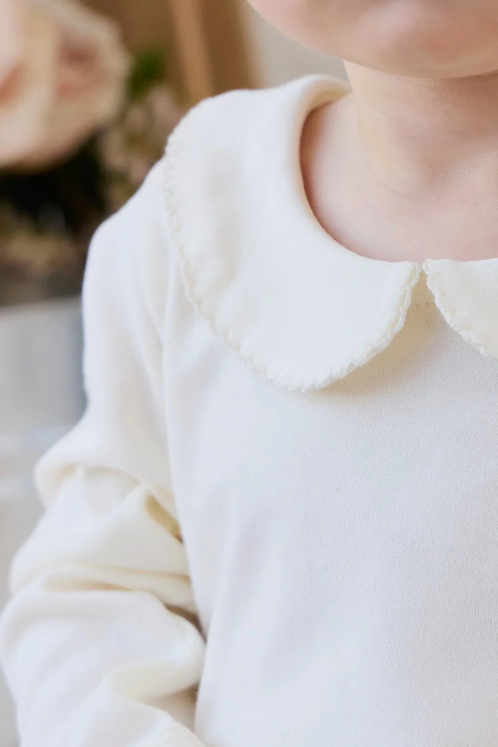 Pima Cotton Wrenley Bodysuit - Parchment