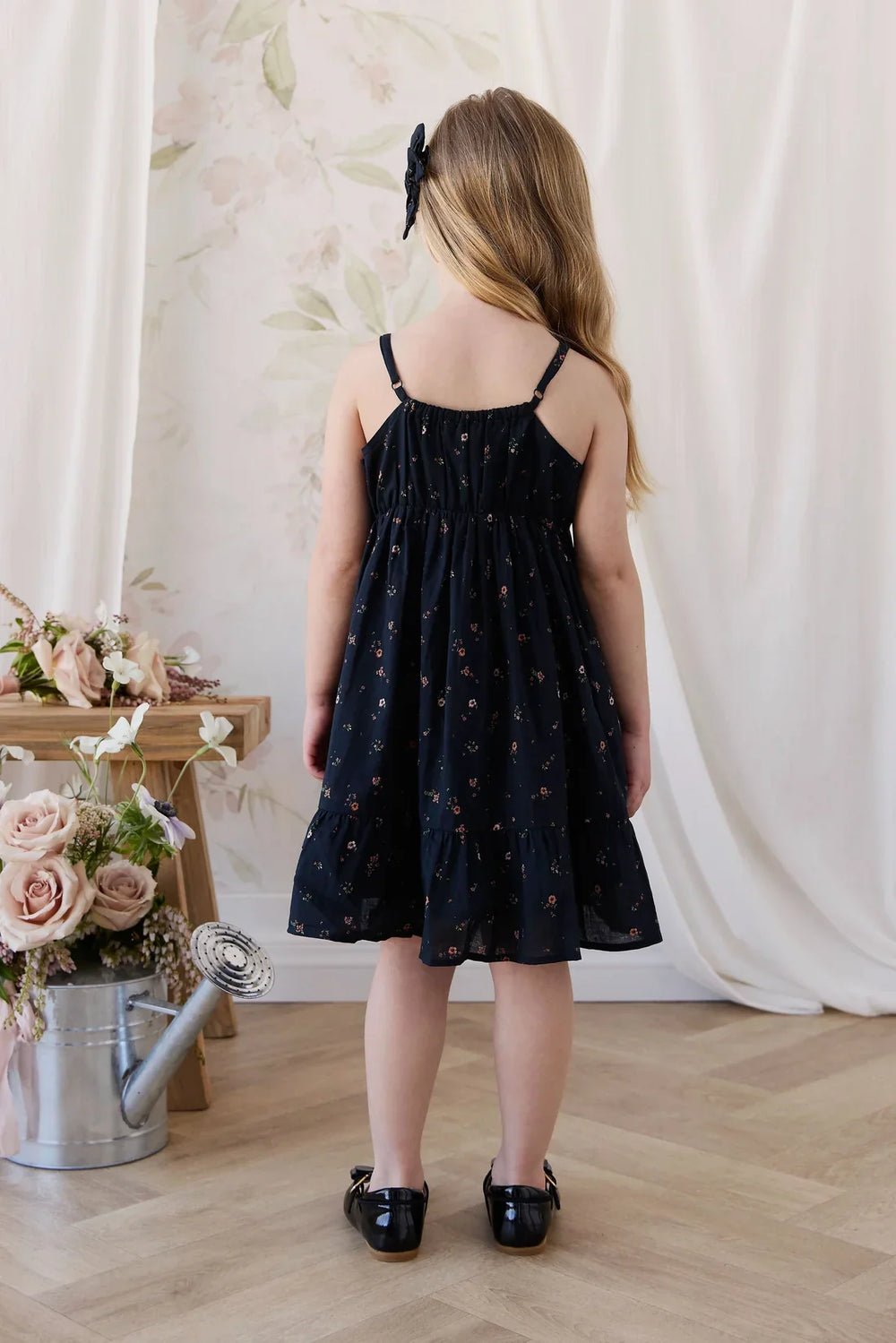 Organic Cotton Kaianna Dress - Eloise Navy