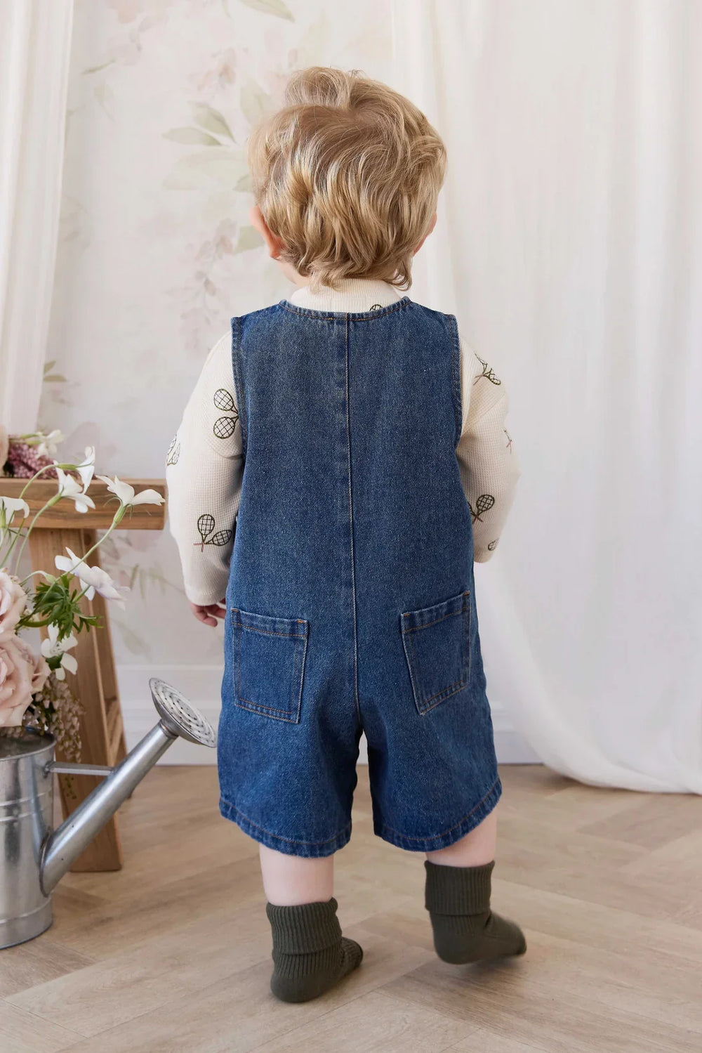Sorrel Playsuit - Classic Wash Denim