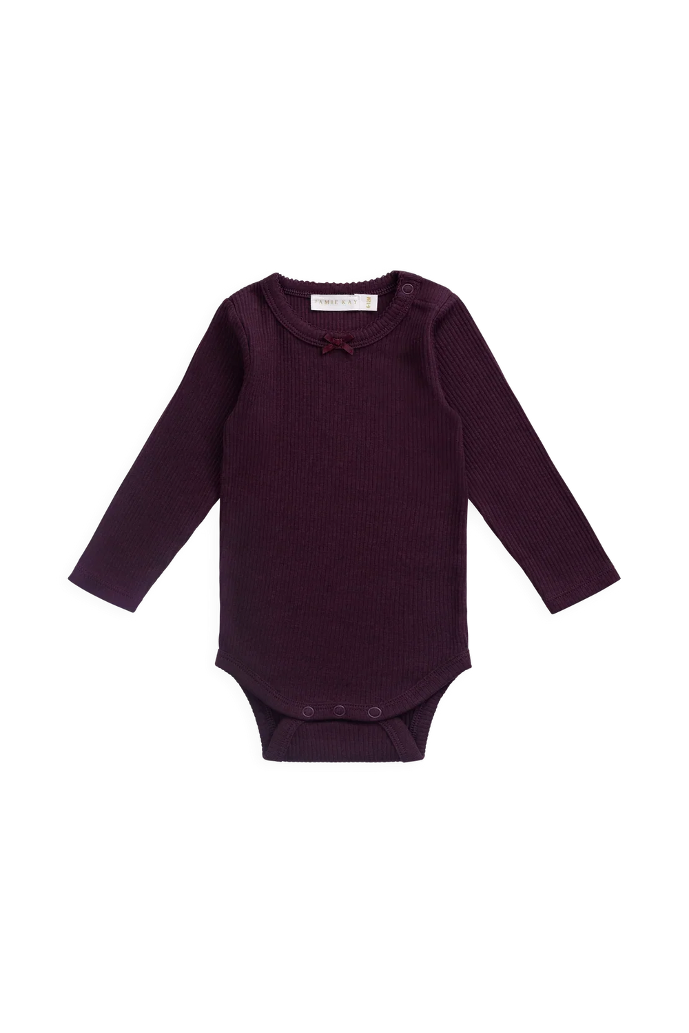 Organic Cotton Modal Maude Bodysuit - Fig