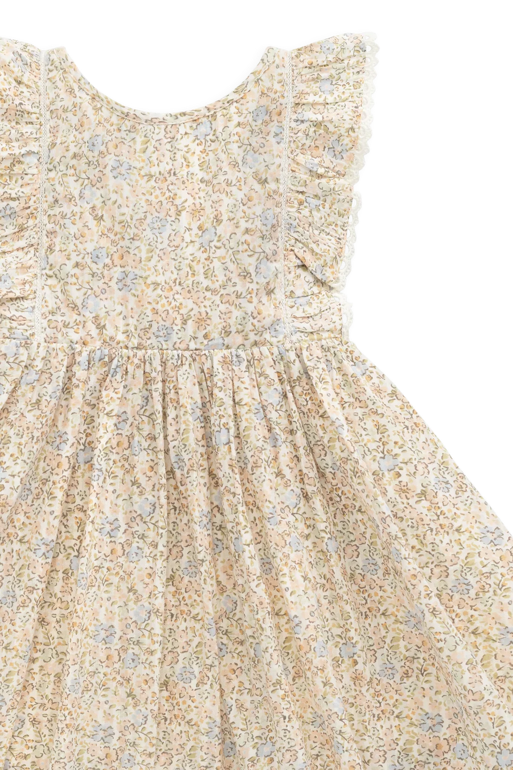 Organic Cotton Helene Dress - Tully Peach