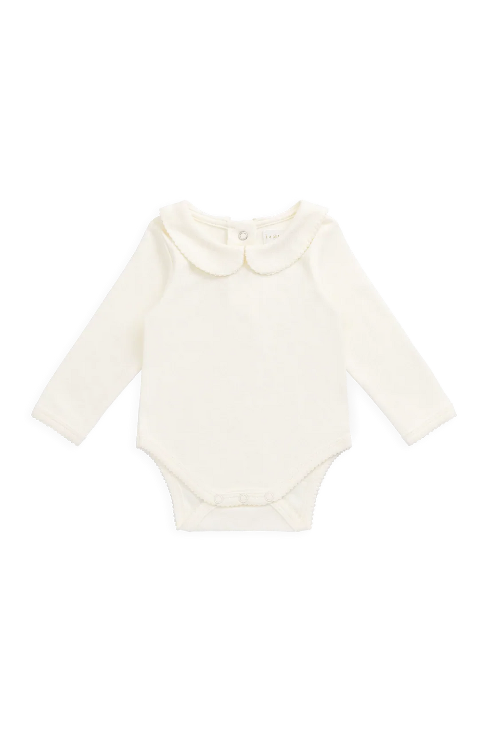 Pima Cotton Wrenley Bodysuit - Parchment